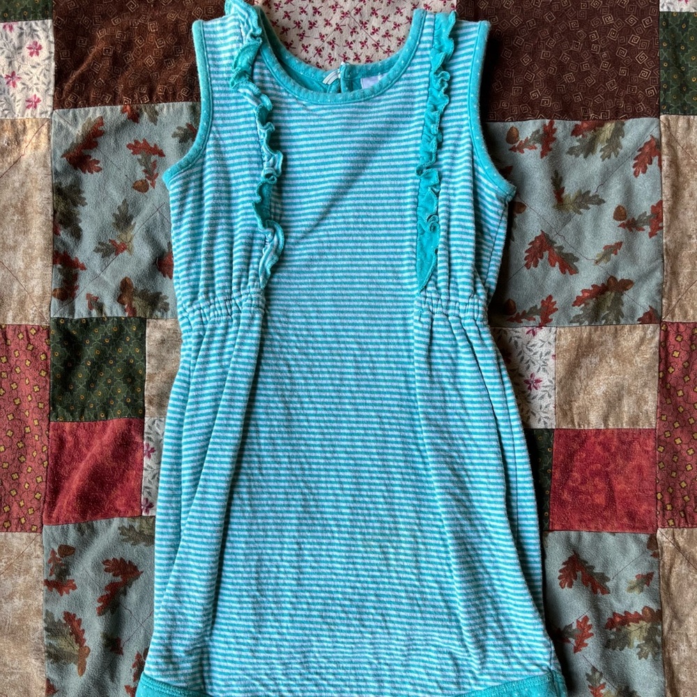 VGUC Hanna Andersson Sleeveless Dress - Size 120 (6/7)